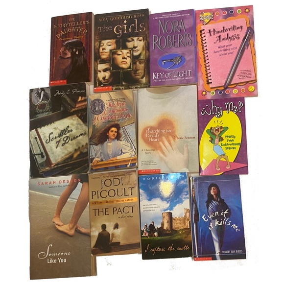 Set of 12 Young Adult Novels Bulk Library Bundle Romance Teen Girls Books - Picture 9 of 9